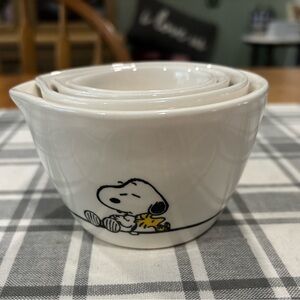 Snoopy Ceramic Measuring Cups